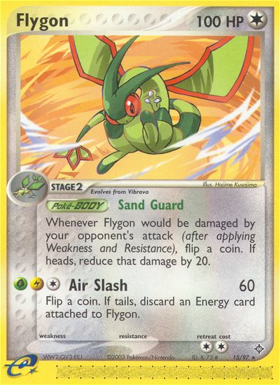 Flygon (15/97) [EX: Dragon] | Exor Games New Glasgow