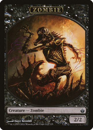 Zombie Token [Mirrodin Besieged Tokens] | Exor Games New Glasgow