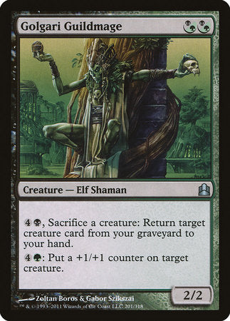 Golgari Guildmage [Commander 2011] | Exor Games New Glasgow