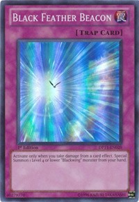 Black Feather Beacon [DP11-EN029] Super Rare | Exor Games New Glasgow