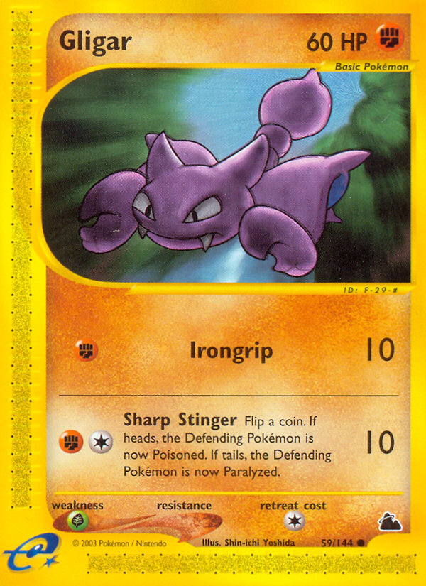 Gligar (59/144) [Skyridge] | Exor Games New Glasgow