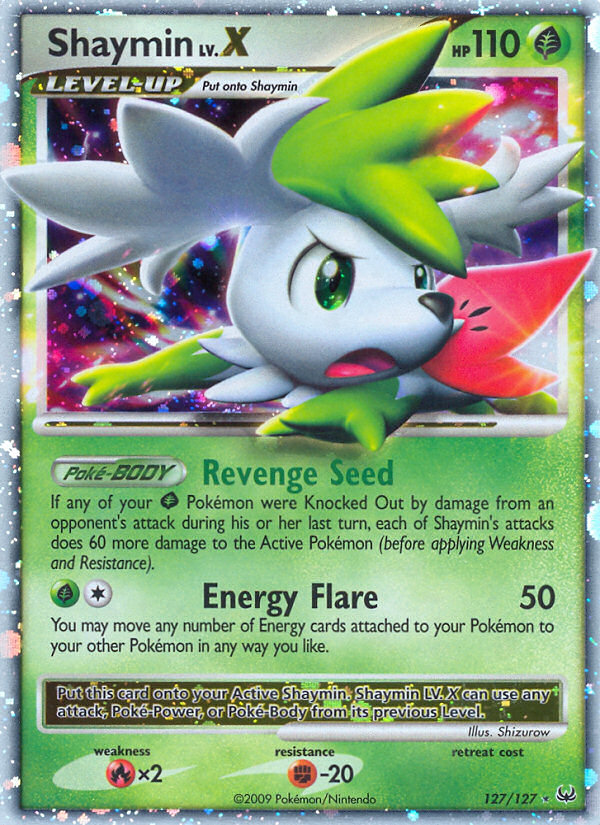 Shaymin LV.X (127/127) [Platinum: Base Set] | Exor Games New Glasgow