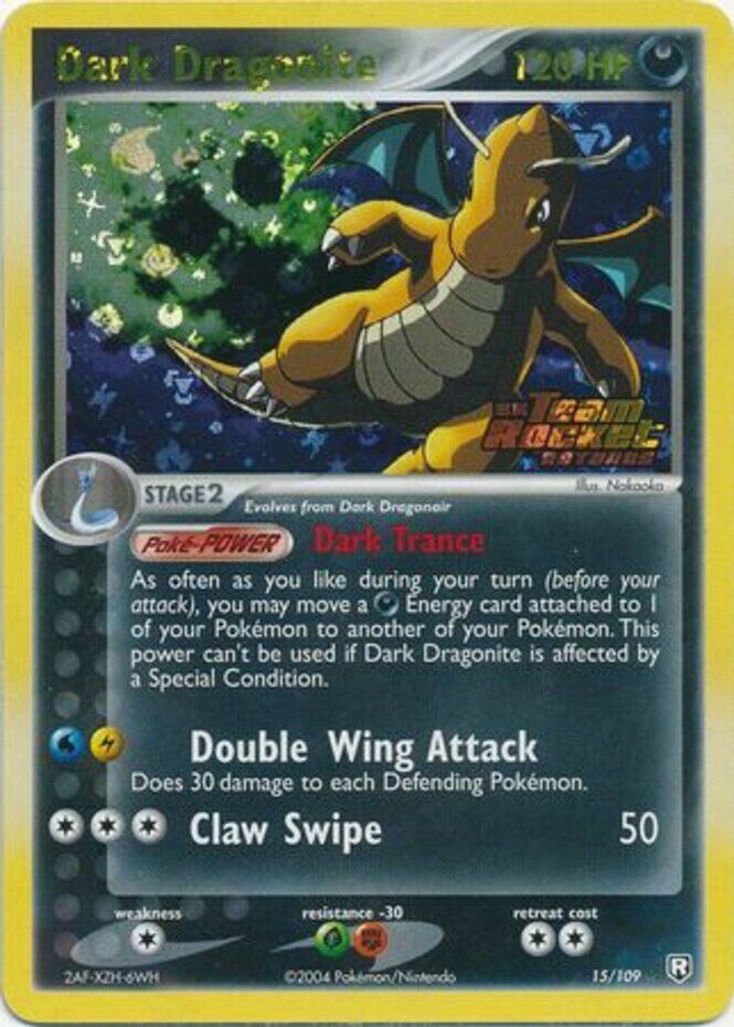 Dark Dragonite (15/109) (Stamped) [EX: Team Rocket Returns] | Exor Games New Glasgow