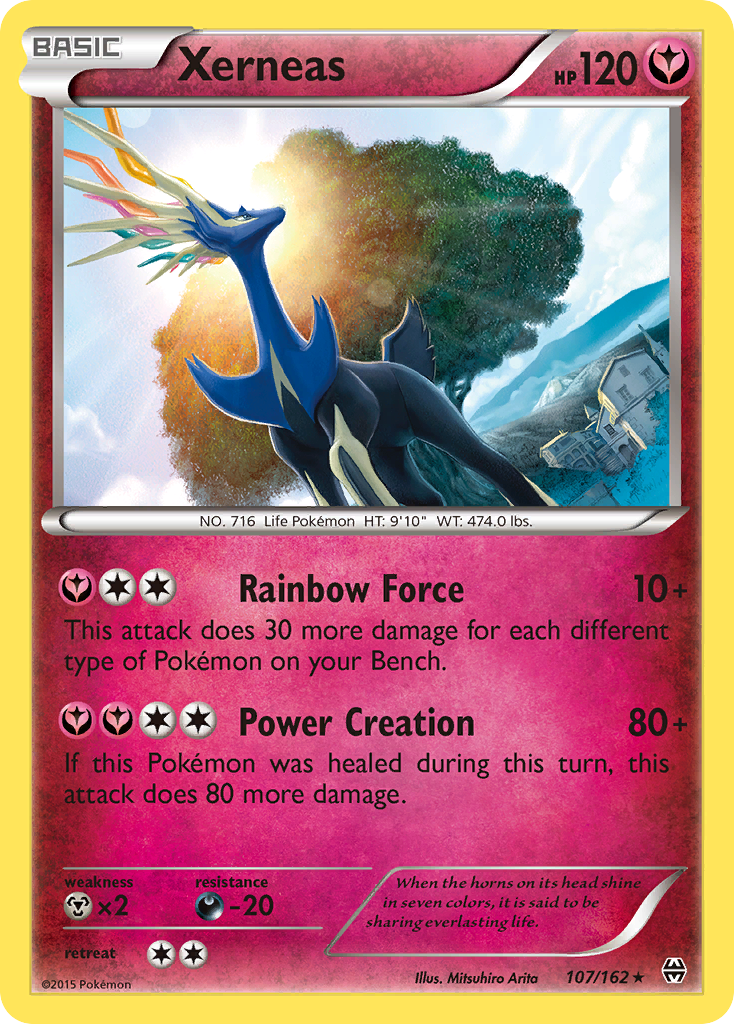 Xerneas (107/162) [XY: BREAKthrough] | Exor Games New Glasgow