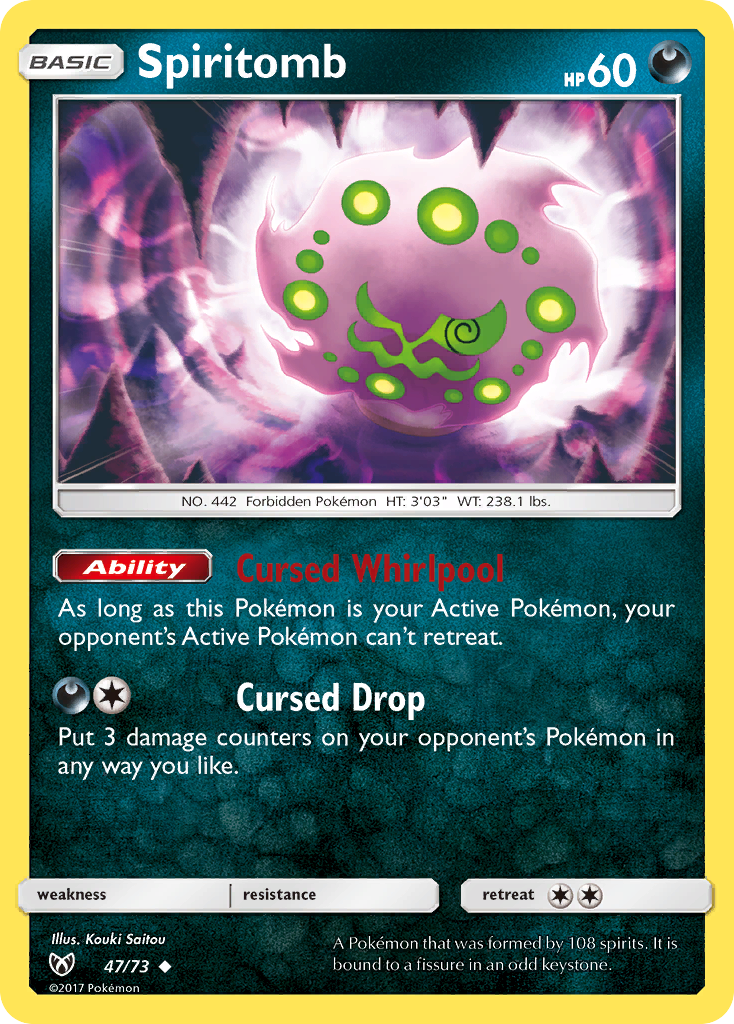 Spiritomb (47/73) [Sun & Moon: Shining Legends] | Exor Games New Glasgow