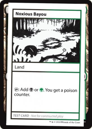 Noxious Bayou (2021 Edition) [Mystery Booster Playtest Cards] | Exor Games New Glasgow