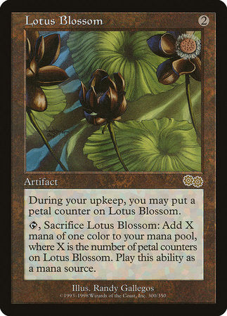 Lotus Blossom [Urza's Saga] | Exor Games New Glasgow