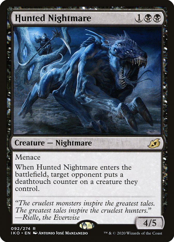 Hunted Nightmare [Ikoria: Lair of Behemoths] | Exor Games New Glasgow