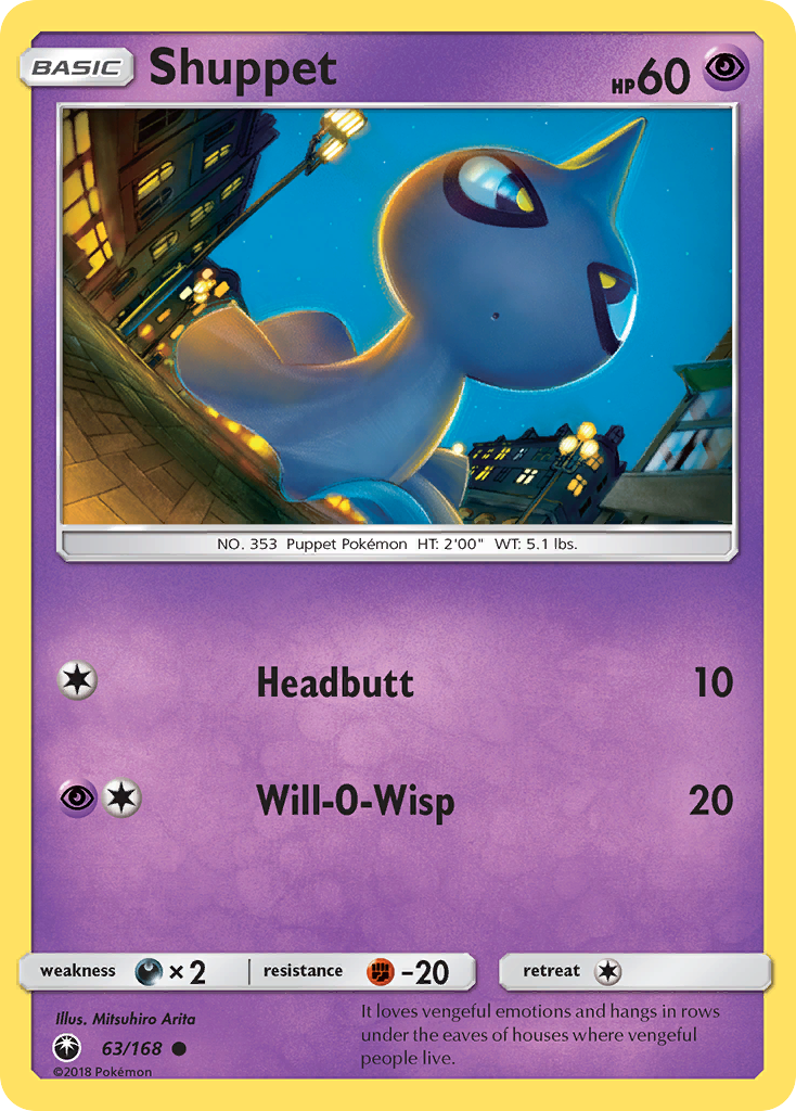 Shuppet (63/168) [Sun & Moon: Celestial Storm] | Exor Games New Glasgow