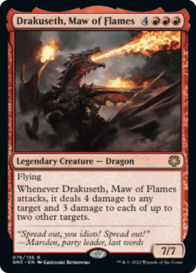 Drakuseth, Maw of Flames [Game Night: Free-for-All] | Exor Games New Glasgow