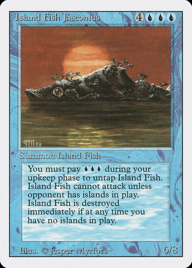 Island Fish Jasconius [Revised Edition] | Exor Games New Glasgow