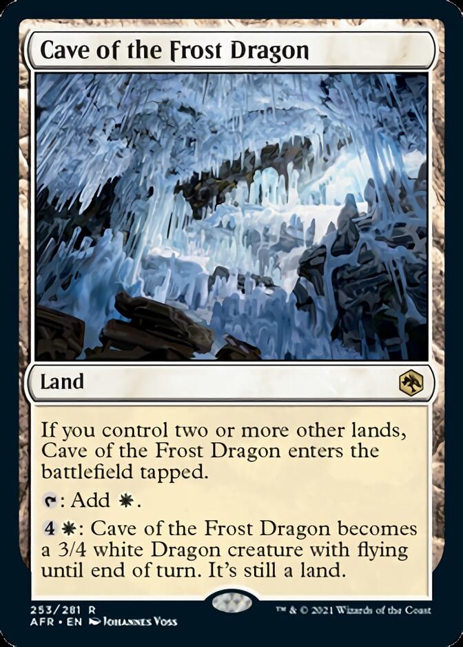 Cave of the Frost Dragon [Dungeons & Dragons: Adventures in the Forgotten Realms] | Exor Games New Glasgow