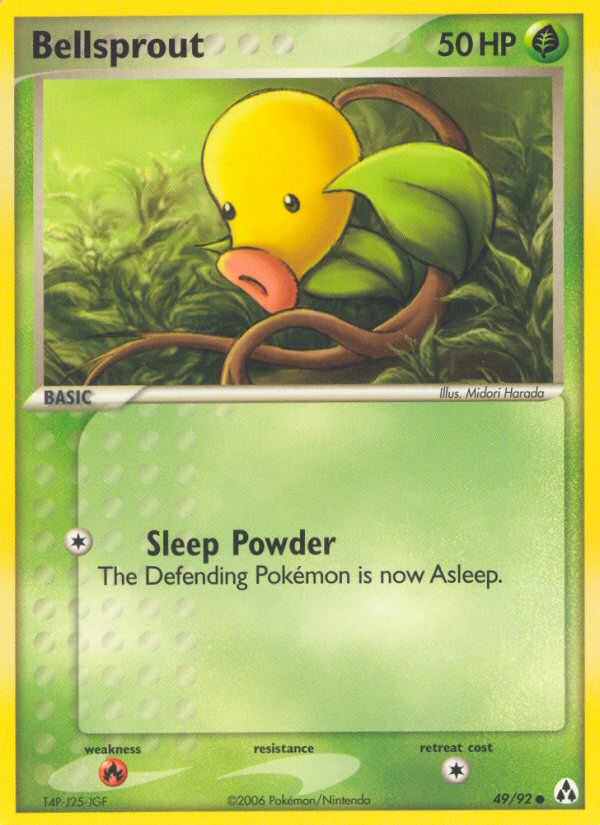 Bellsprout (49/92) [EX: Legend Maker] | Exor Games New Glasgow