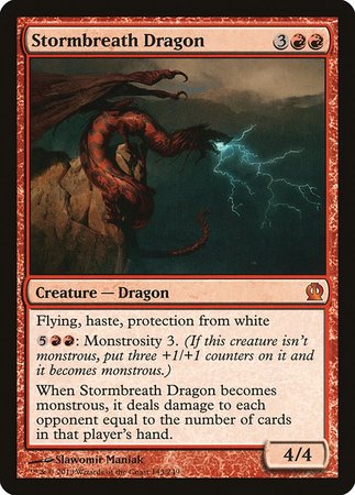 Stormbreath Dragon [Theros] | Exor Games New Glasgow