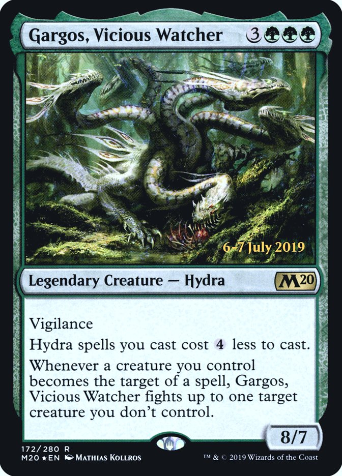 Gargos, Vicious Watcher  [Core Set 2020 Prerelease Promos] | Exor Games New Glasgow