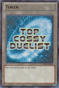 Top Ranked COSSY Duelist Token (Blue) [TKN4-EN005] Ultra Rare | Exor Games New Glasgow