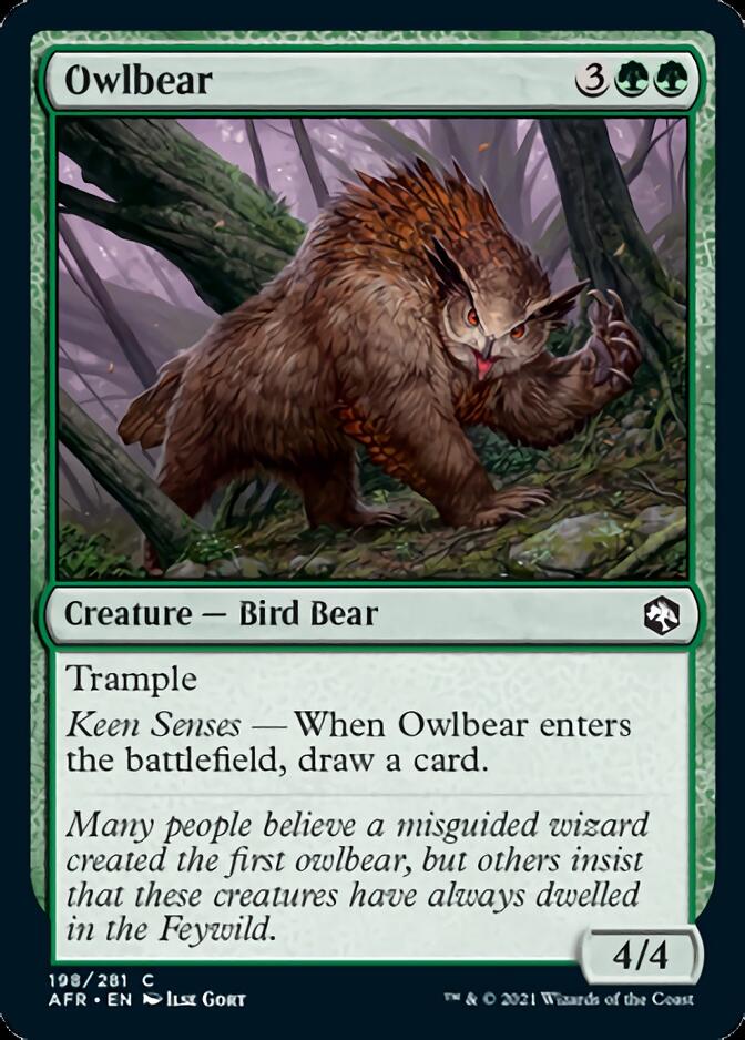 Owlbear [Dungeons & Dragons: Adventures in the Forgotten Realms] | Exor Games New Glasgow