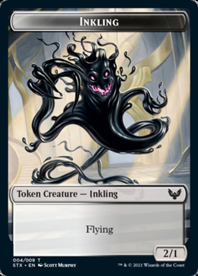 Elemental // Inkling Token [Strixhaven: School of Mages Tokens] | Exor Games New Glasgow