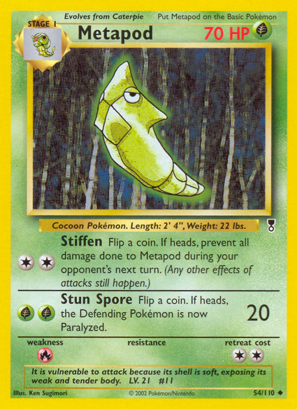 Metapod (54/110) [Legendary Collection] | Exor Games New Glasgow