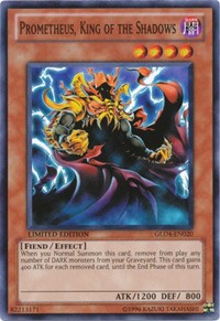 Prometheus, King of the Shadows [GLD4-EN020] Common | Exor Games New Glasgow