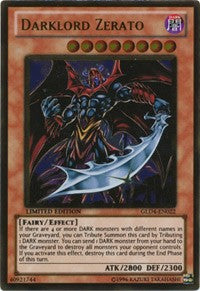 Darklord Zerato [GLD4-EN022] Gold Rare | Exor Games New Glasgow