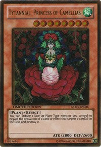 Tytannial, Princess of Camellias [GLD4-EN026] Gold Rare | Exor Games New Glasgow