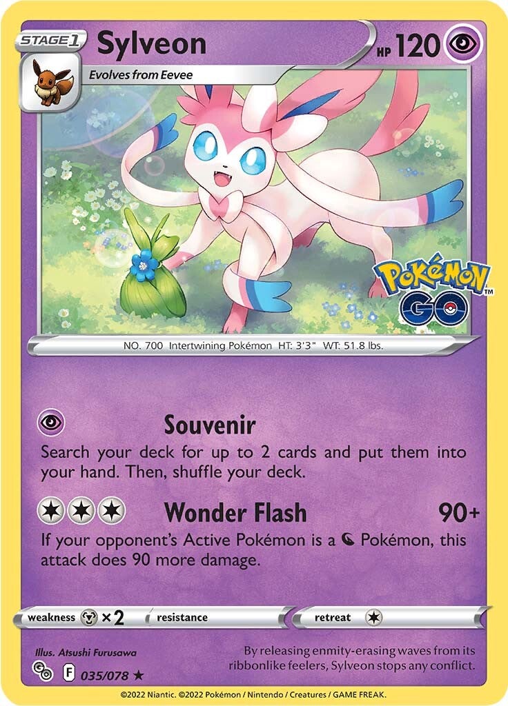 Sylveon (035/078) [Pokémon GO] | Exor Games New Glasgow