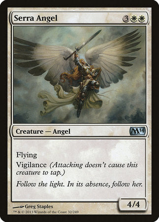 Serra Angel [Magic 2014] | Exor Games New Glasgow
