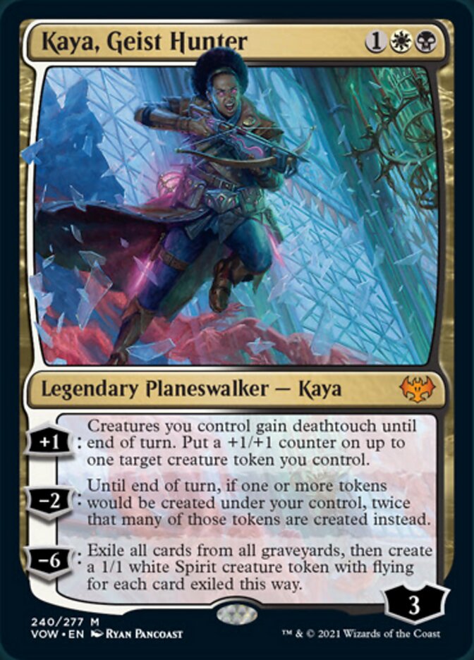 Kaya, Geist Hunter [Innistrad: Crimson Vow] | Exor Games New Glasgow