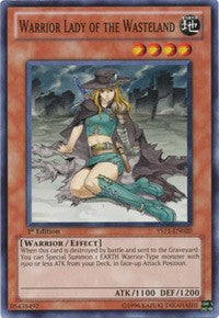 Warrior Lady of the Wasteland [YS11-EN020] Common | Exor Games New Glasgow