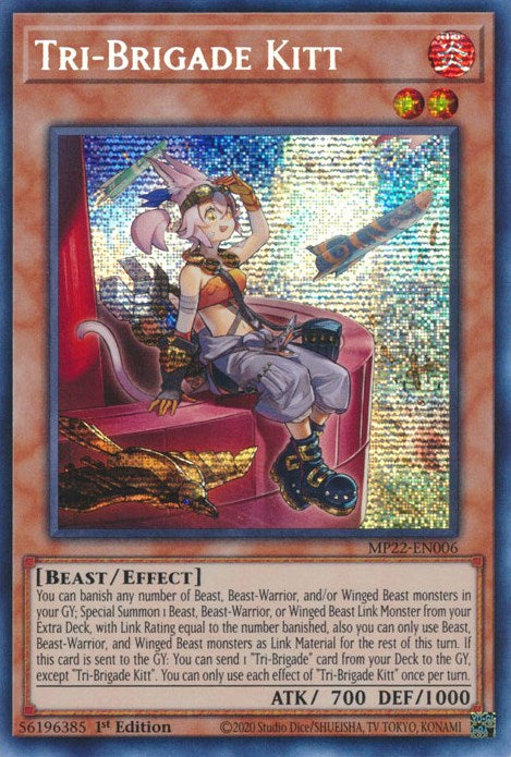 Tri-Brigade Kitt [MP22-EN006] Prismatic Secret Rare | Exor Games New Glasgow