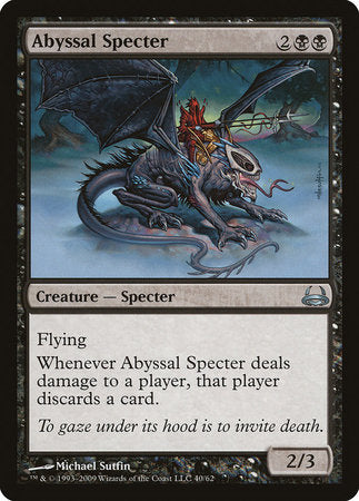 Abyssal Specter [Duel Decks: Divine vs. Demonic] | Exor Games New Glasgow