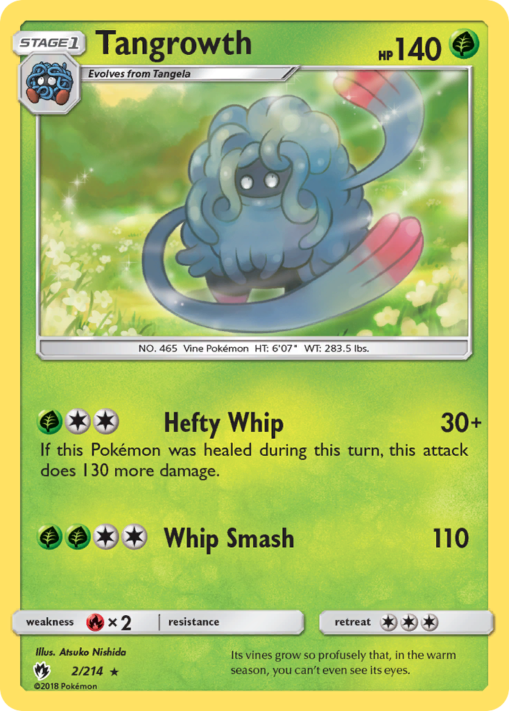 Tangrowth (2/214) [Sun & Moon: Lost Thunder] | Exor Games New Glasgow