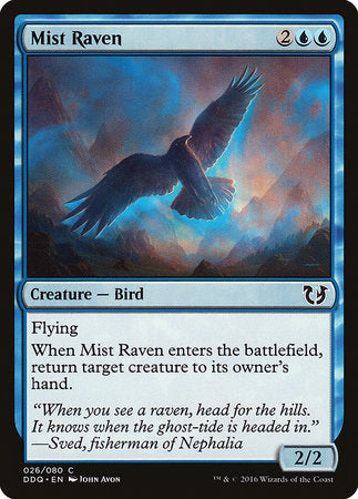 Mist Raven [Duel Decks: Blessed vs. Cursed] | Exor Games New Glasgow