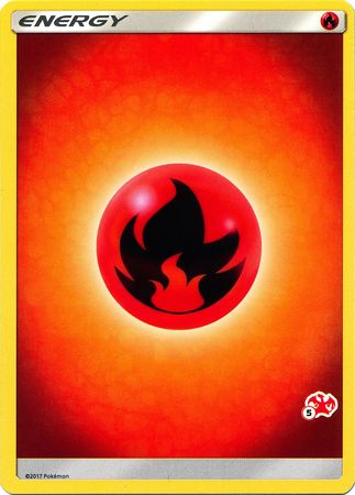 Fire Energy (Charizard Stamp #5) [Battle Academy 2020] | Exor Games New Glasgow