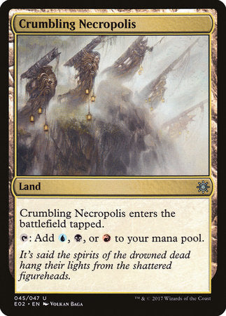 Crumbling Necropolis [Explorers of Ixalan] | Exor Games New Glasgow