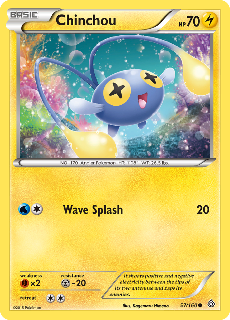 Chinchou (57/160) [XY: Primal Clash] | Exor Games New Glasgow