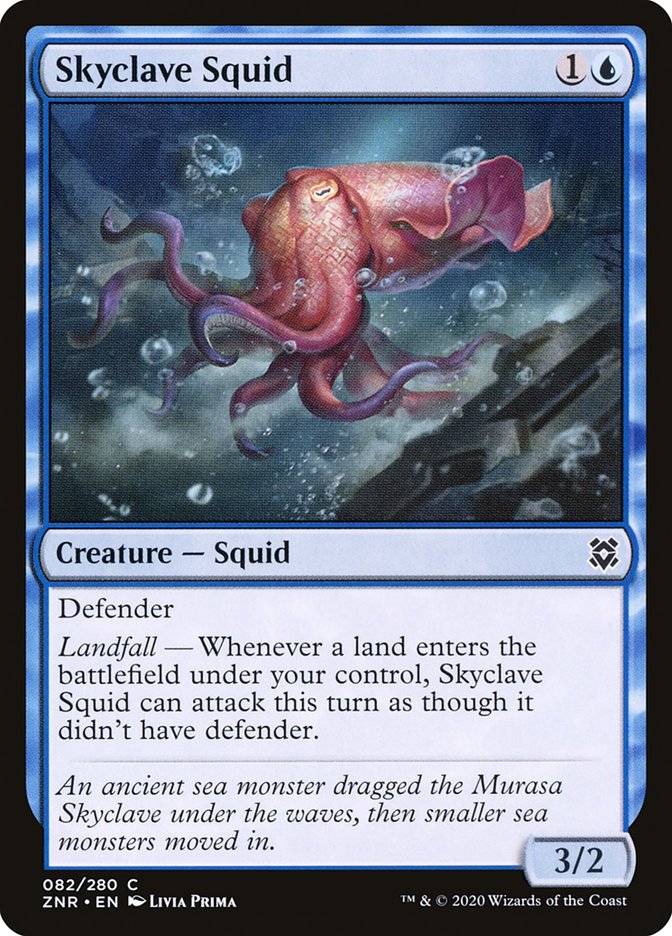 Skyclave Squid [Zendikar Rising] | Exor Games New Glasgow