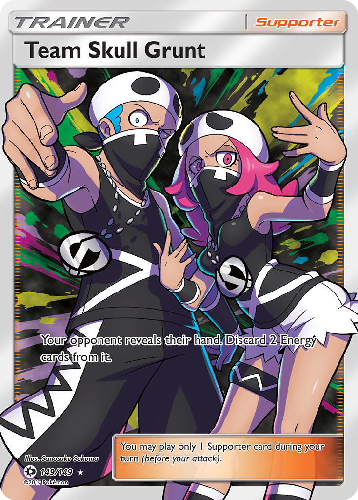 Team Skull Grunt (149/149) [Sun & Moon: Base Set] | Exor Games New Glasgow