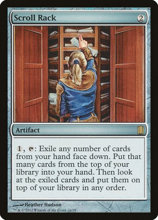 Scroll Rack [Commander's Arsenal] | Exor Games New Glasgow