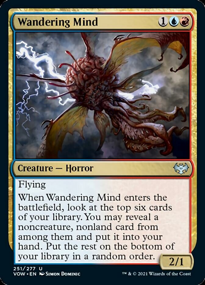 Wandering Mind [Innistrad: Crimson Vow] | Exor Games New Glasgow