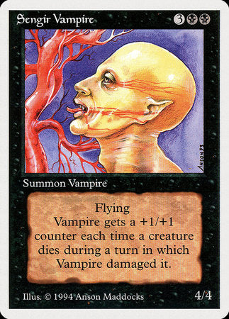 Sengir Vampire [Summer Magic / Edgar] | Exor Games New Glasgow