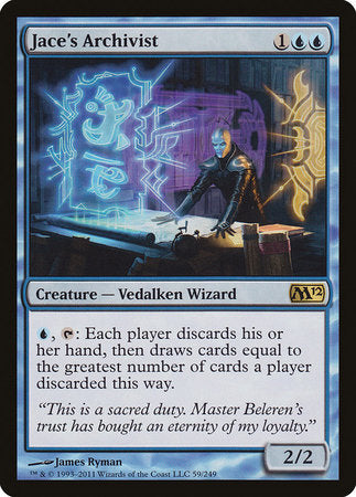 Jace's Archivist [Magic 2012] | Exor Games New Glasgow