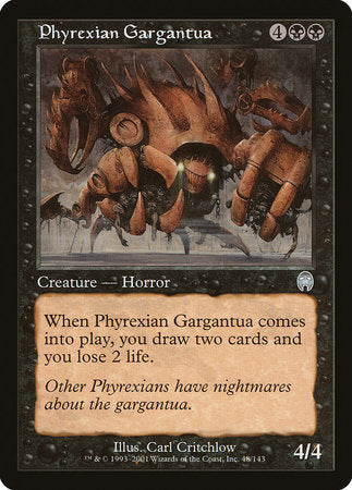 Phyrexian Gargantua [Apocalypse] | Exor Games New Glasgow