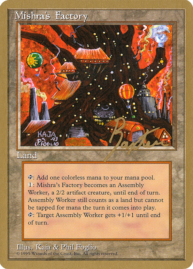 Mishra's Factory (George Baxter) [Pro Tour Collector Set] | Exor Games New Glasgow