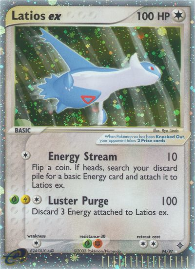 Latios ex (94/97) [EX: Dragon] | Exor Games New Glasgow