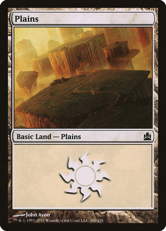 Plains (300) [Commander 2011] | Exor Games New Glasgow