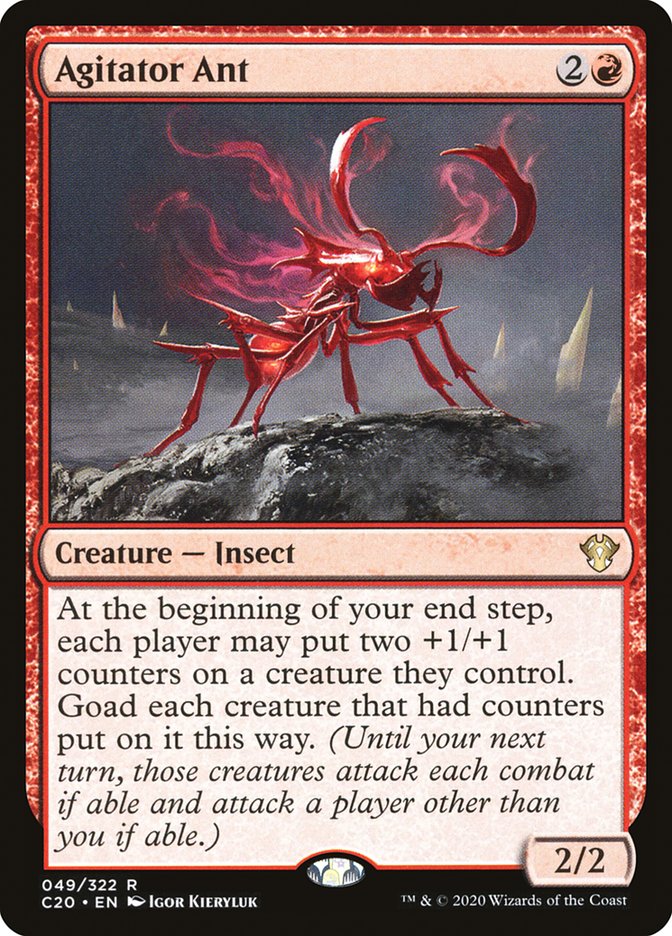 Agitator Ant [Commander 2020] | Exor Games New Glasgow