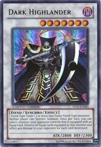 Dark Highlander [YF01-EN001] Ultra Rare | Exor Games New Glasgow