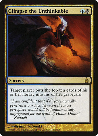 Glimpse the Unthinkable [Ravnica: City of Guilds] | Exor Games New Glasgow